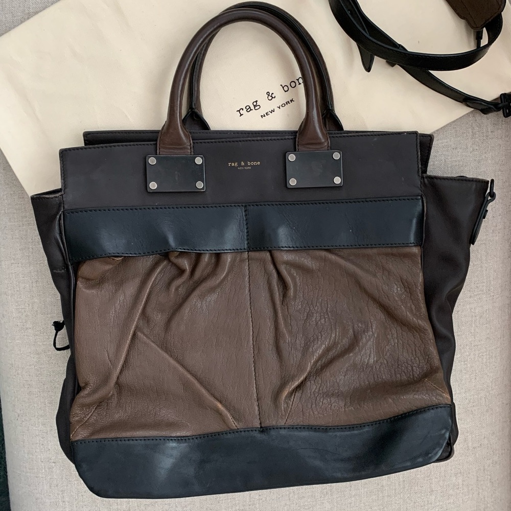 🤎Rag&Bone NY Leather Pilot Bag🤎